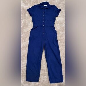 Reformation Jeans jumpsuit or coveralls. Size 10. Vintage blue.
